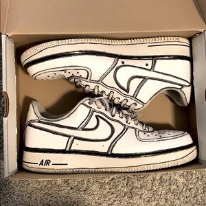 Nike Air Force 1 (Low)  Cartoon Customization